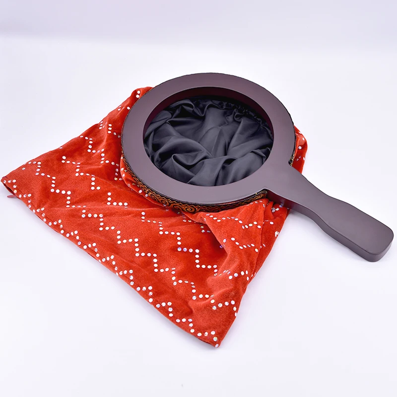 Repeat Zipper Change Bag Fantasy Wooden Handle Large Size Magic Trick Magician Accessories Stage Gimmick Appear Vanish Magia | Игрушки и