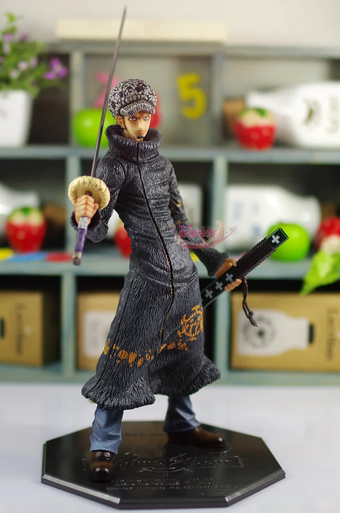 free shipping with original retail box 23cm one piece Trafalgar.Law PVC toys hand-done action figure EW-hzw-0021 | Игрушки и хобби