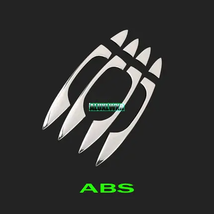 4 Чехлы для автомобильных ручек, автомобильные двери, Totems, защитные наклейки на запястье двери для Volkswagen VW Tiguan mk2, аксессуары для стайлинга - Название цвета: 4