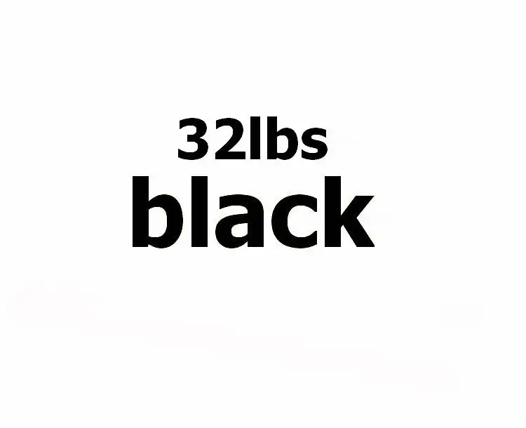 32lbs black 1 шт. 20-32lbs леска для бадминтона, тренировочная ракетка для бадминтона, леска для бадминтона 0,7 мм* 10 м - Цвет: 32lbs black