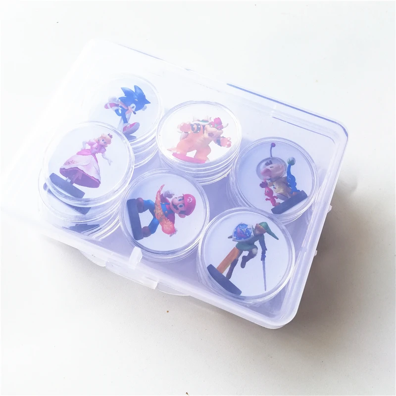 Полный набор 20 шт./компл. Марио 8 NFC карточная игра тег для Amiibo коллекция монет Ntag215 печатных Стикеры NFC тег NS/переключатель/wii U