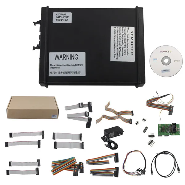 DHL доставка V2.13 FW V7.003 KTM100 KTAG ECU программирующий инструмент Master Version с