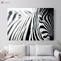 nordic sea waves zebra bridge posters and prints wall art decorative picture canvas painting for living room home decor unframed