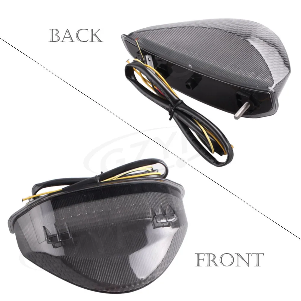 

For HONDA CB600F HORNET LED Rear Taillight Tail Brake Light Turning Signal Lamp Integrated 2006-2010 Motorbike Part Accessories