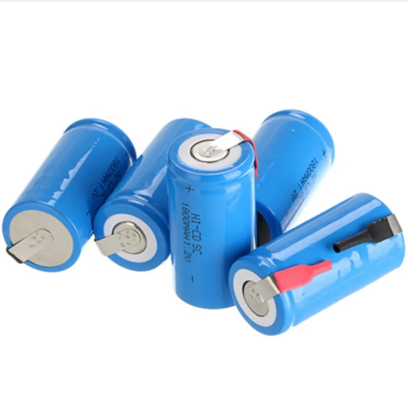 15 шт. аккумуляторные батарейки SC 1800 мАч 1 2 в|rechargeable battery|battery scbattery ni-cd |