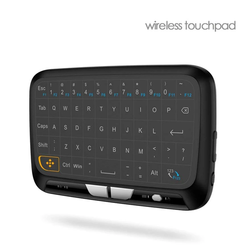 

Mini Touch Air keyboard H18 2.4 GHz Full Screen Touchpad Air Mouse Support Connect Android TV Box Notebook Computer Desktop PC