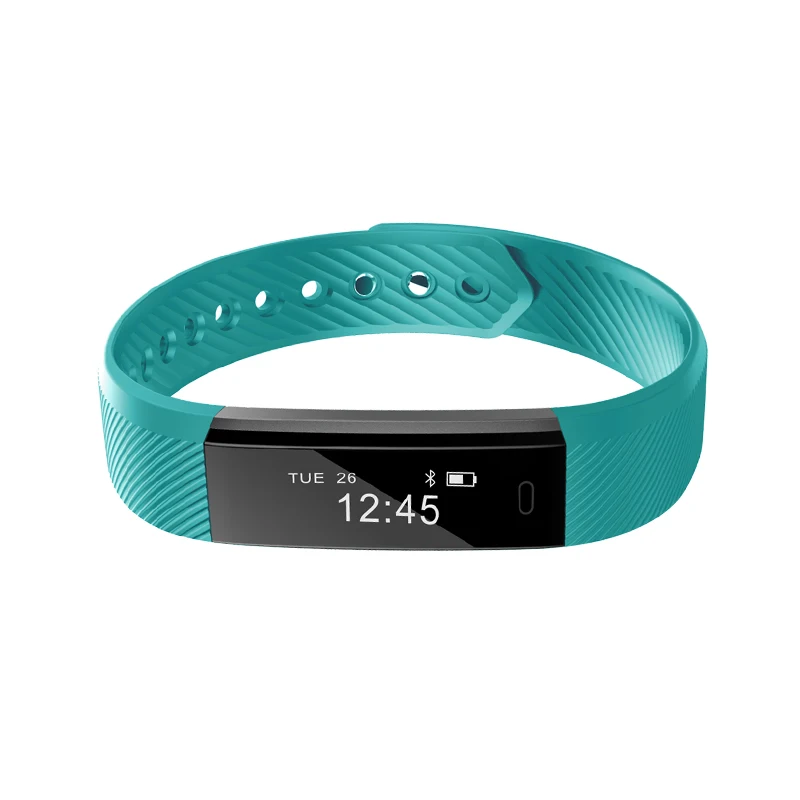Smartch New Smartband ID115 Sleep Fitness Pedometer Smart Wristband Waterproof Bracelet Support IOS Android Band | Электроника
