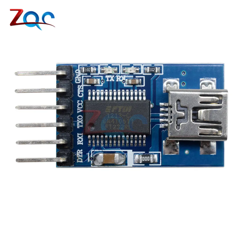 FT232RL FTDI мини USB к TTL Серийный RS232 MAX232 адаптер модуль для Arduino порт загрузки 3 V 5 V|usb