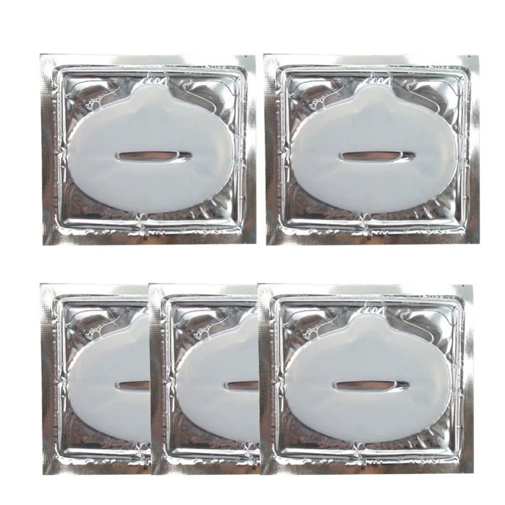 5 шт. золотистый гель маска для губ коллаген кристалл анти старения мембраны увлажняющая эссенция лист