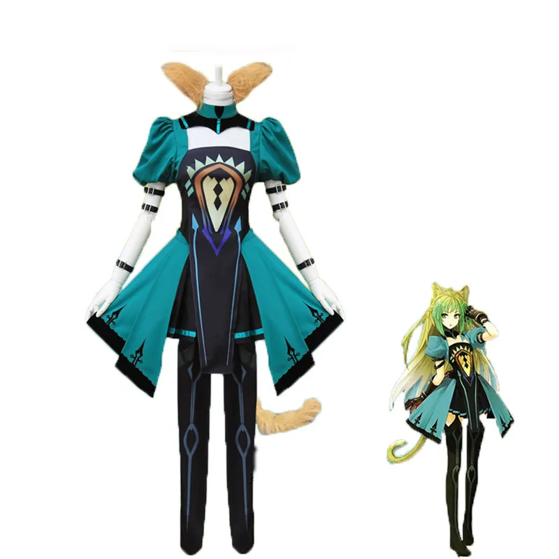 FGO Fate Apocrypha Atalanta косплей костюм полный набор женское платье Grand Order косплей|Игровые