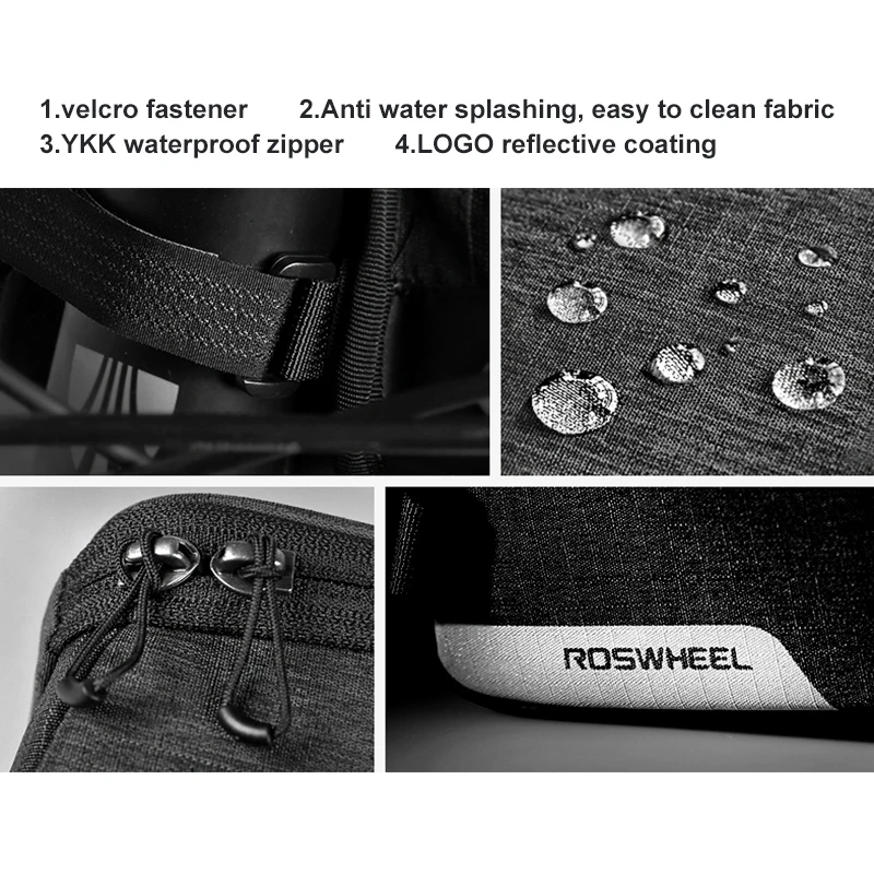 Сумка седло ROSWHEEL с сенсорным экраном сумка для горного велосипеда