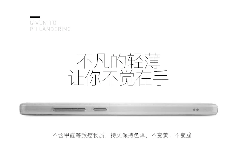 Transparent Clear Cover For Homtom S7 Case Ultra thin Soft 5.5inch Silicone TPU Back Phone |