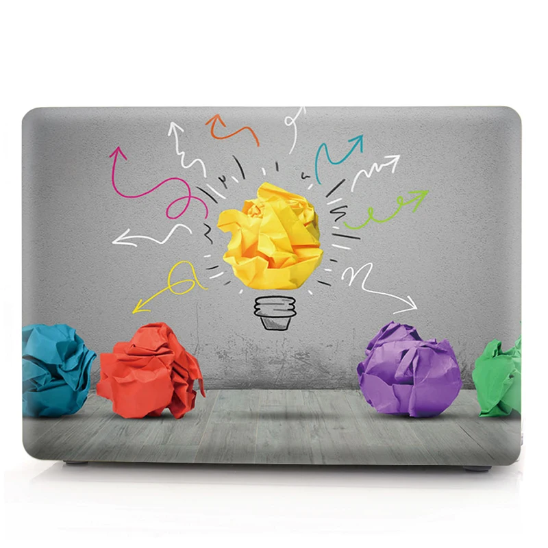 Чехол для ноутбука MacBook Air Pro Retina 11 12 13 3 15 4 дюймов A1706 A1707 A1708 ультратонкая лампочка +