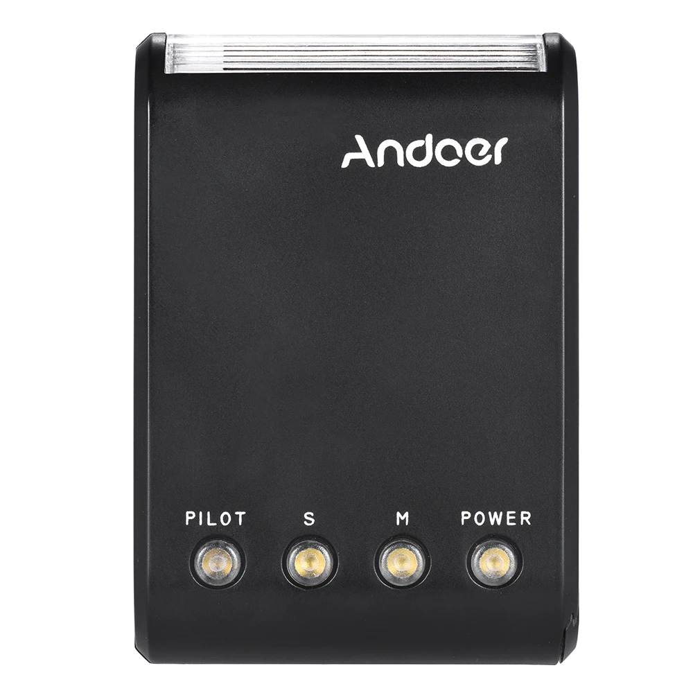 Профессиональная портативная мини вспышка Andoer цифровая для фотоаппарата с