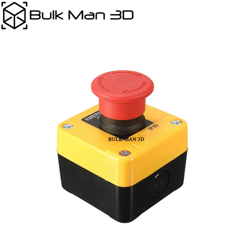 

Emergency STOP Button N/C Switch E-stop Push Button Switch Emergency Stop Switch for CNC Engraving Machine