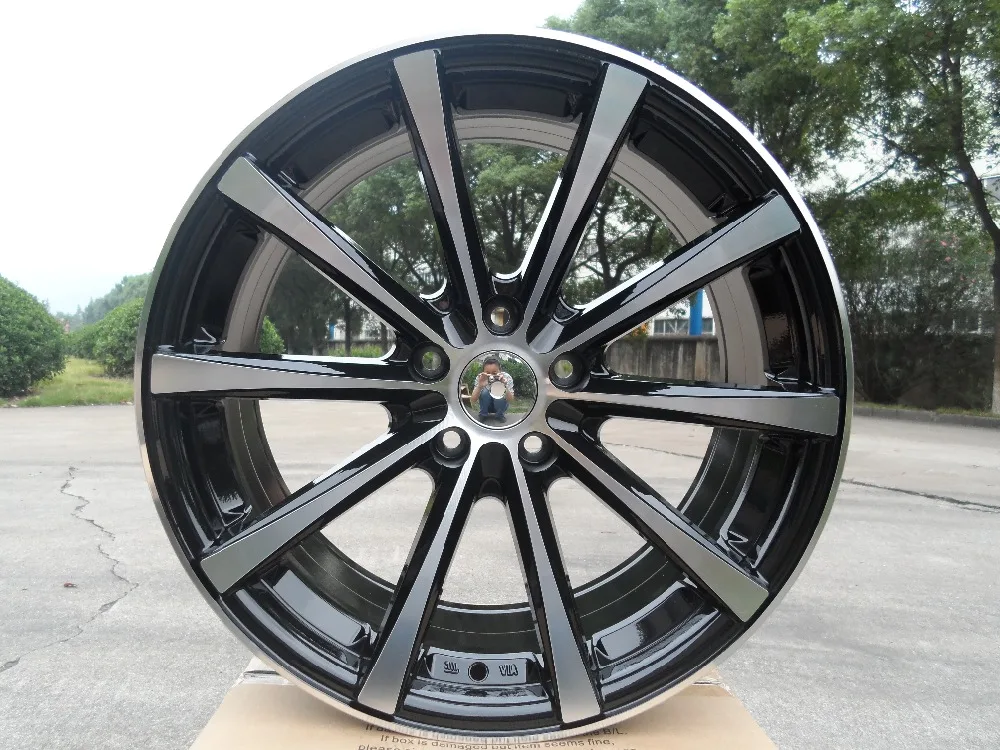 Из Китая! 19x9 5 et 35 5x114 3 OEM черный станок лицевой сплав колесные диски W101|rims 5x114.3|rims