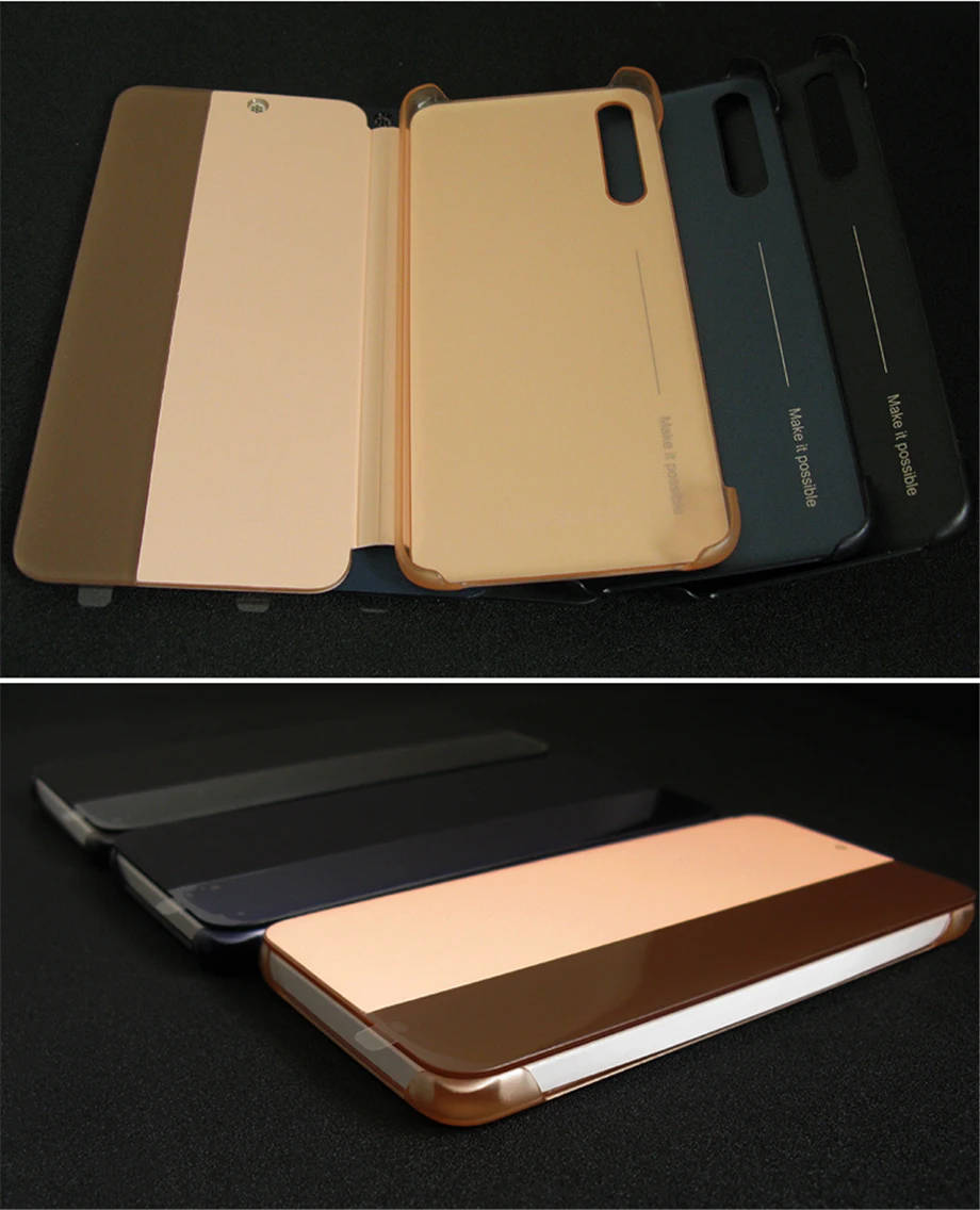 Чехол huawei P20 P20 pro, прозрачный, умный, сенсорный, флип-чехол,,, официальный, huawei P20 P20 Pro, кожаный, флип-чехол для телефона