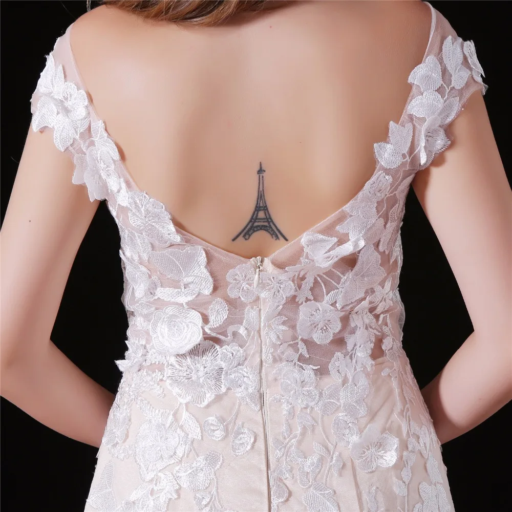 Рубиновое свадебное платье цвета шампанского Vestido De Casamento с открытой спиной