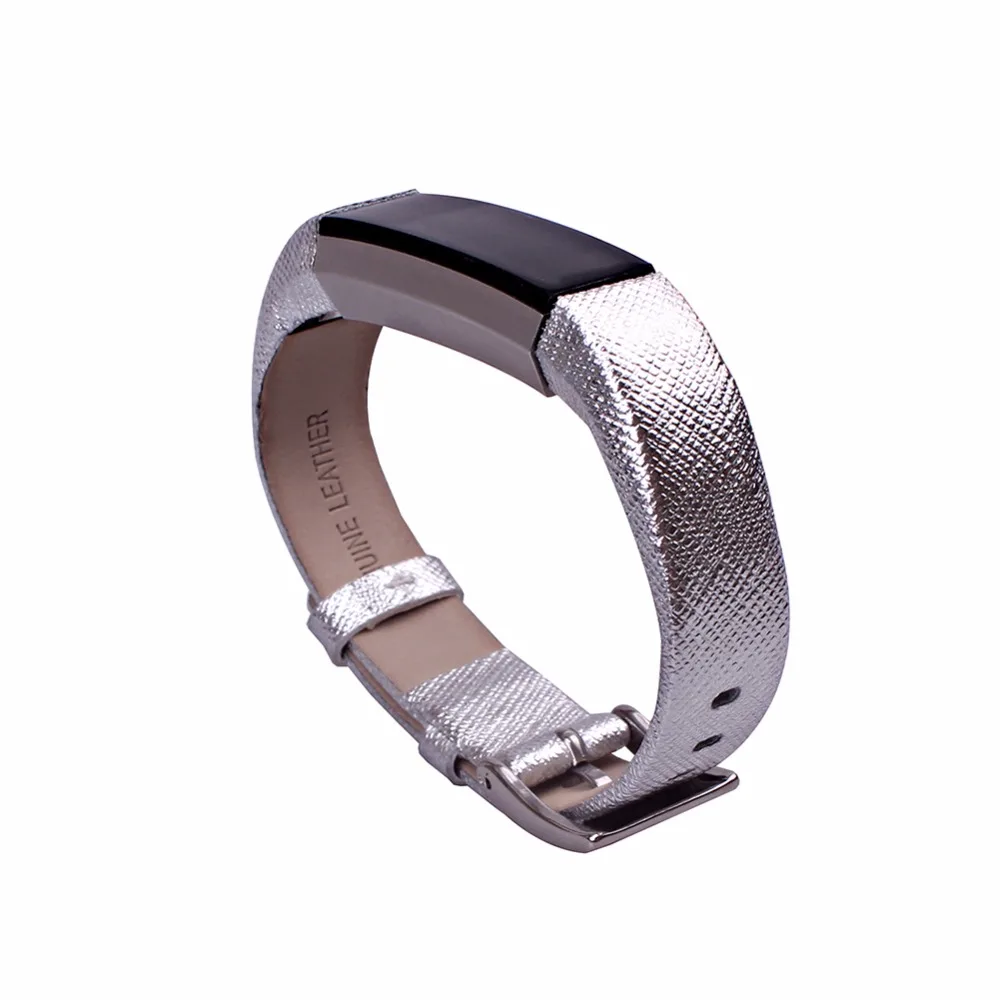 Высококачественный подлинный кожаный браслет ремешок Браслет Для Fitbit Alta Tracke сменный Браслет коричневый черный красный