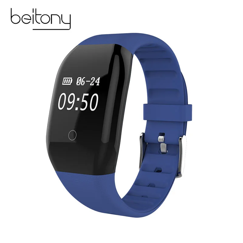 Beitony Smart Watch Oxygen Bracelet Band Pulsera Actividad Waterproof Heart Rate Activity Monitor Fitnes 608HR | Электроника