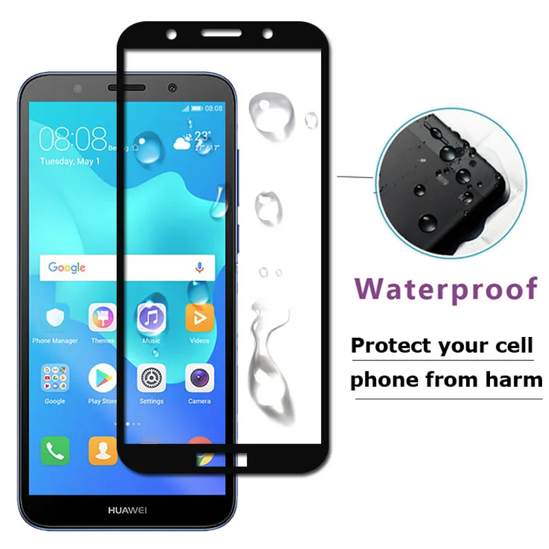 Защитное стекло для Huawei Y9 Y7 Y6 Y5 Y3 Prime 2018 Tremp закаленное Huavei Y 9 7 6 5 3 2019 2017 Защитная