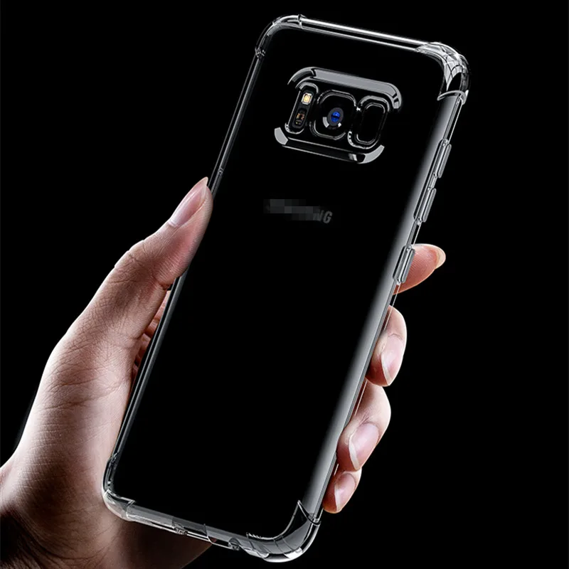 BRENCIG прозрачный силиконовый чехол для Samsung Galaxy S6 S7 S8 S9 плюс Примечание 8 9 A6 A8 A8s A6s A7