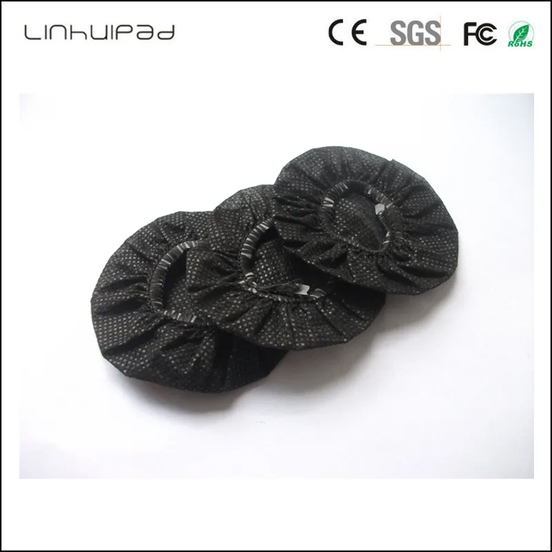 Linhuipad черные нетканые маски одноразовая гигиеническая маска чехлы для наушников