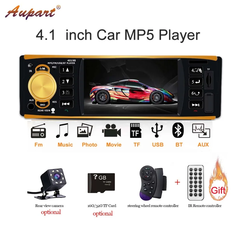 Автомагнитола 1 Din автомагнитола 1-din автомагнитолы мультимедийный плеер стерео Bluetooth FM стереосистемы задняя камера Hands free для автомагнитол