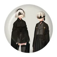 1 шт. ZXFJXR игра 58 мм Nier Automata Косплей Костюм Yorha 2B de armas Stema Broche круглые бейджи значки