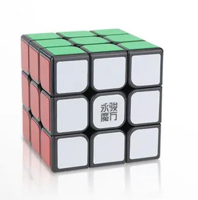 YJ YuLong 2 м Mangnetic 3x3x3 магический куб скорость головоломка магнетизм Профессиональный Гладкий Magico Cubo Дети Образование игрушки подарок - Цвет: Черный
