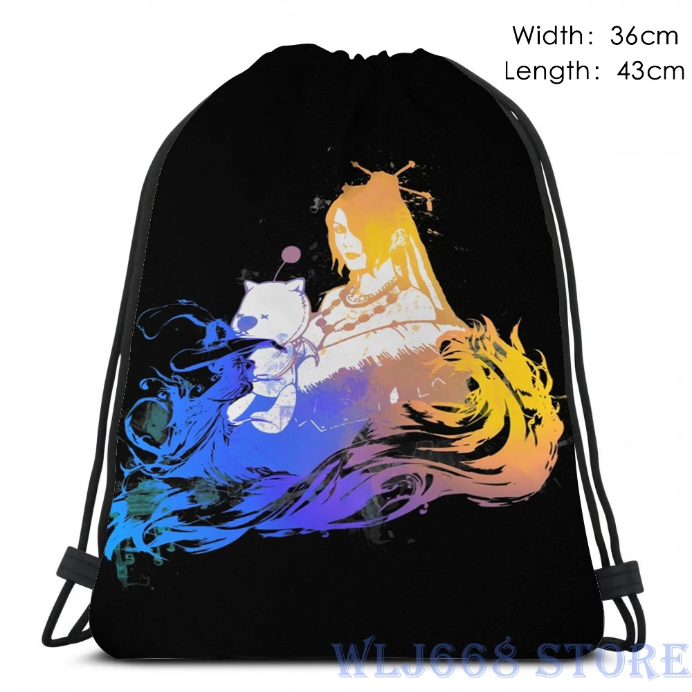 Funny graphic print shoulder Bags women Lulu Final Fantasy Single backpack travel for men Gym Bag | Багаж и сумки