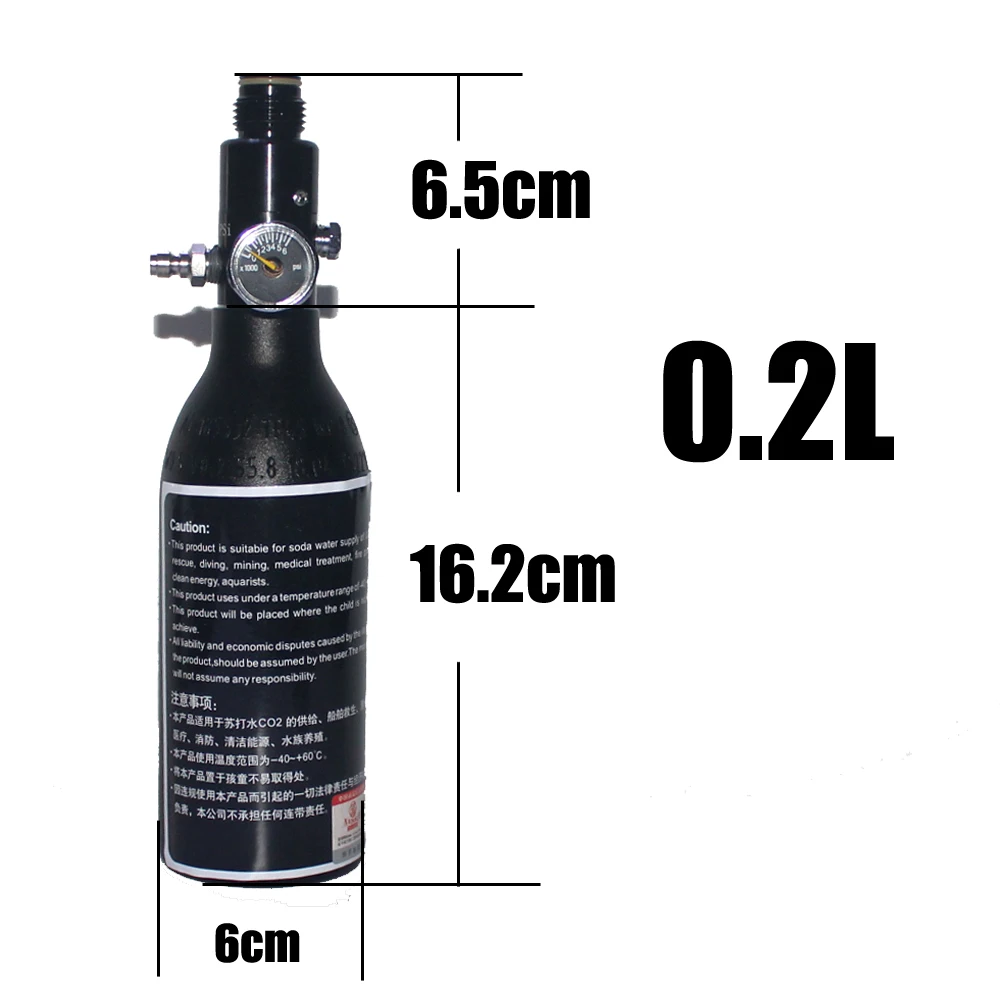 PCP Пейнтбол Airforce страйкбол Дайвинг HPA цилиндр M18x1.5 0,2/0,35/0.45L воздушный флакон сплав бак с регулятором 4500psi/3000psi