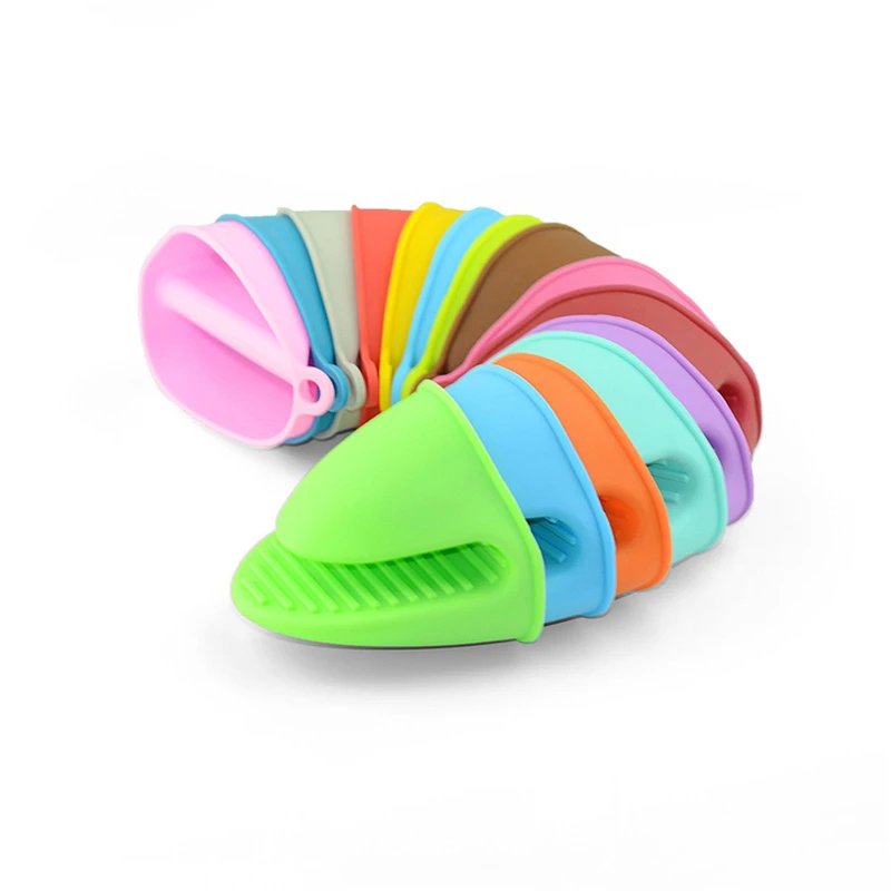 Силиконовые перчатки для духовки с теплоизоляцией противоскользящие кухонные