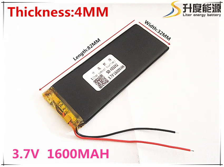 403282 1600 мАч 3 7 В аккумуляторная батарея для планшета Goophone I5 Y5 V5 Clone | Компьютеры и