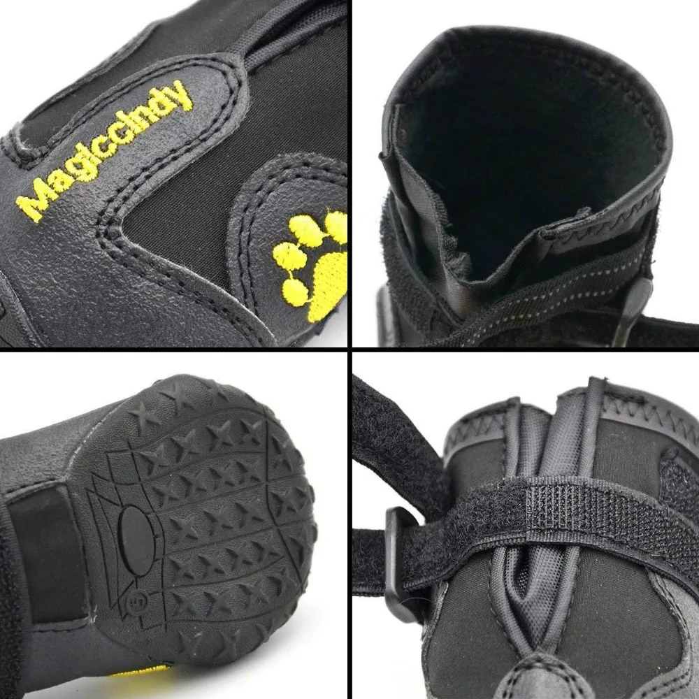 Водонепроницаемая дышащая обувь для собак защита лап противоскользящие ботинки