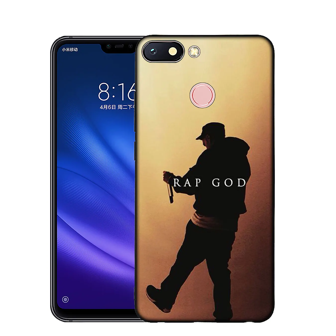IYICAO Signed Hip Hop Rapper Eminem Soft Silicone Case for Xiaomi Mi 9 8 A2 Lite A1 6 pocophone f1 MAX 3 mi9 mi8 mia2 |