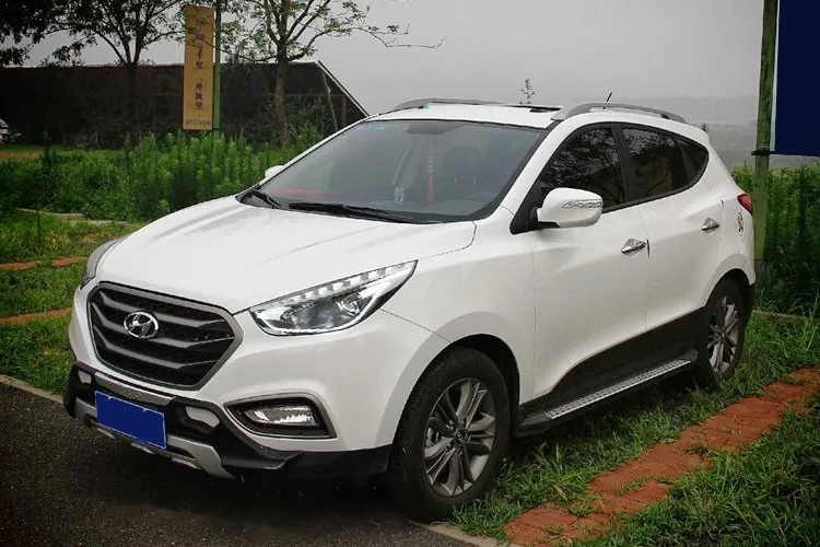 Автомобильный Стильный чехол на голову для hyundai IX35 фары 2010-2013 светодиодный IX35 IX35 фары DRL Объектив Двойной Луч Биксенон HID