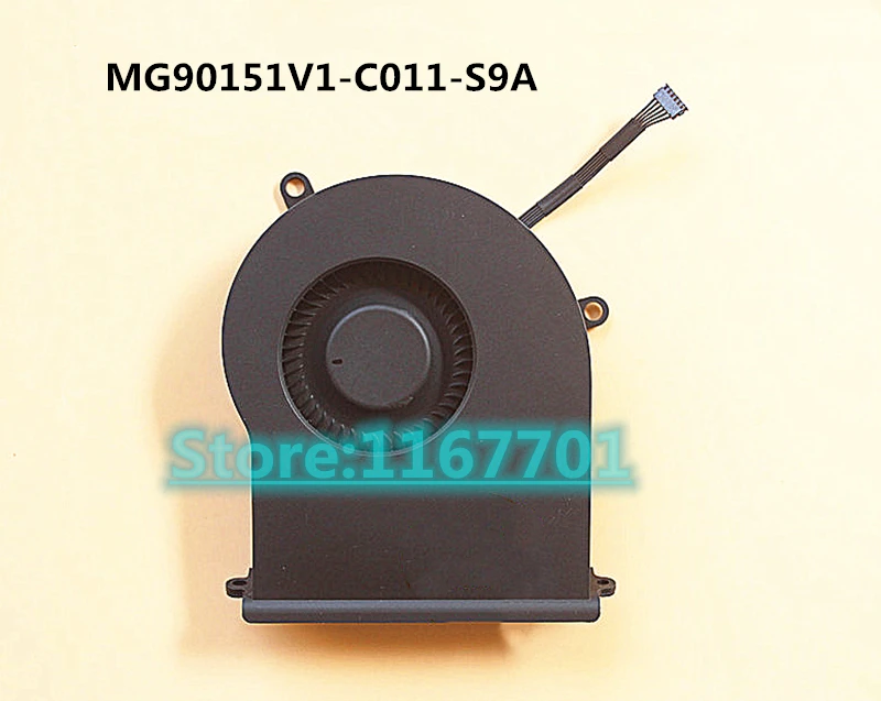 

New Original Laptop/Notebook CPU Cooling Fan For Apple MG90151V1-C011-S9A 07004.5.FFFP1.05H DC12V 5.0W 6pin