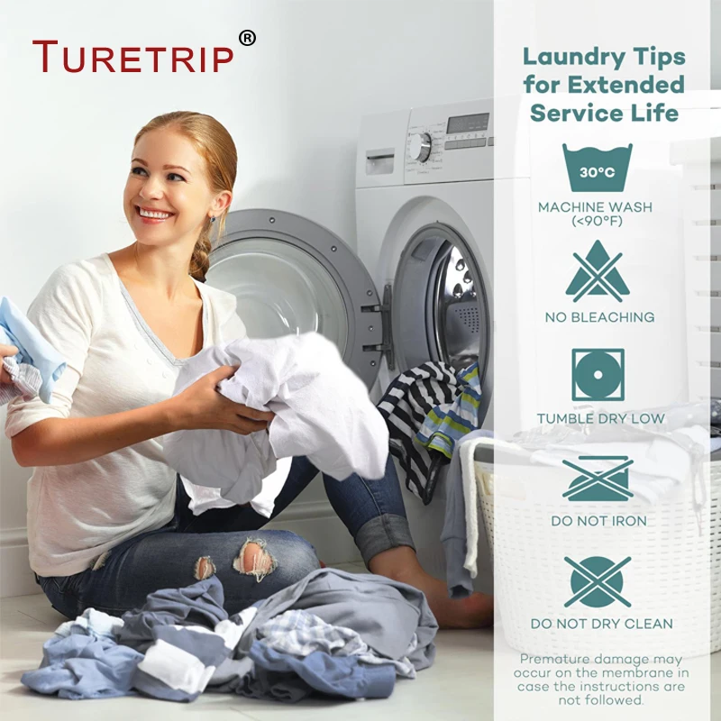 Turetrip 120X200CM Terry Waterproof Mattress Cover Bed Bugs Dust Mite Protector For Foam Pad Matress | Дом и сад