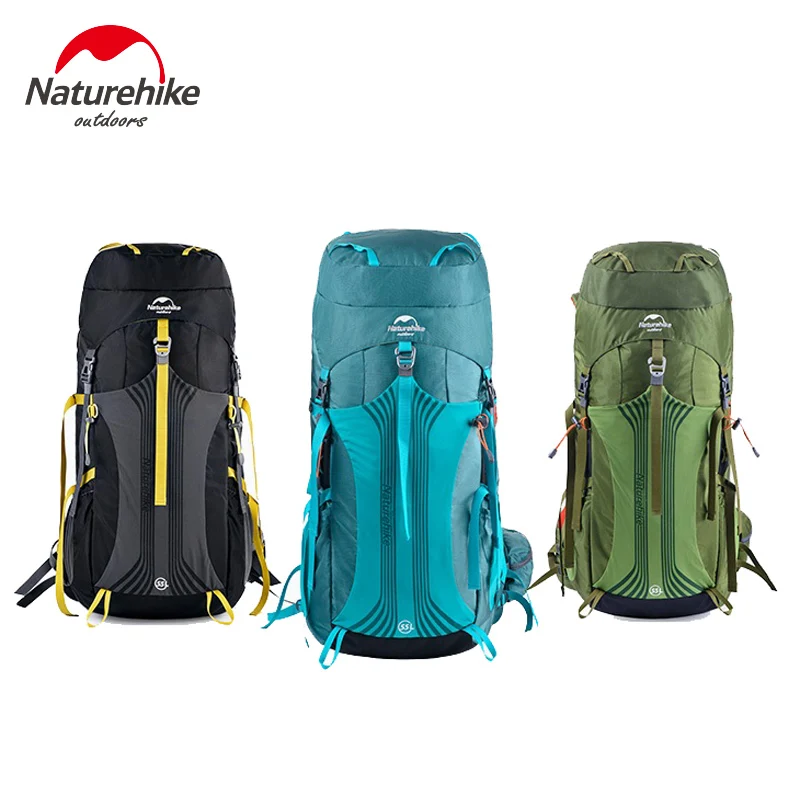 Рюкзак NatureHike 65L 55L большой емкости походные рюкзаки для спорта на открытом