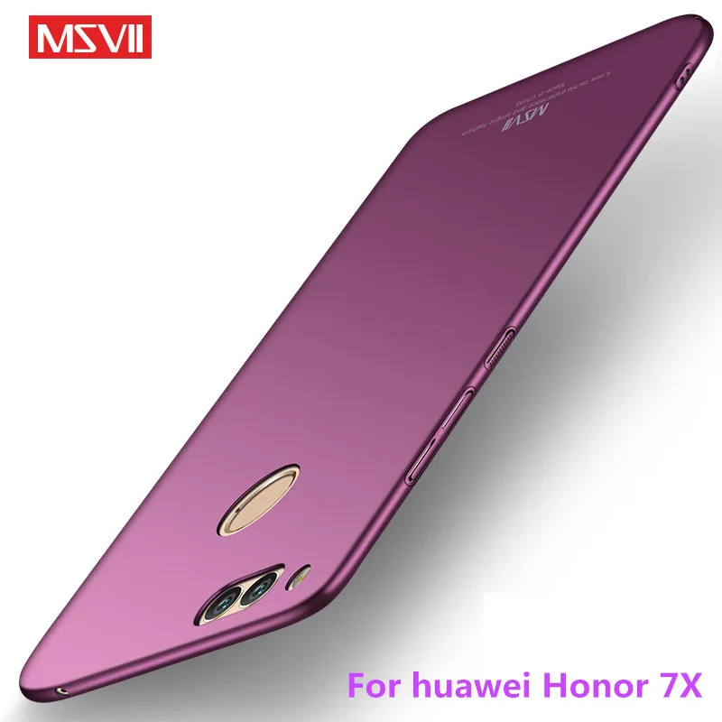 Чехол для huawei Honor 7X роскошный тонкий защитный чехол накладка msvii 7 X 2017