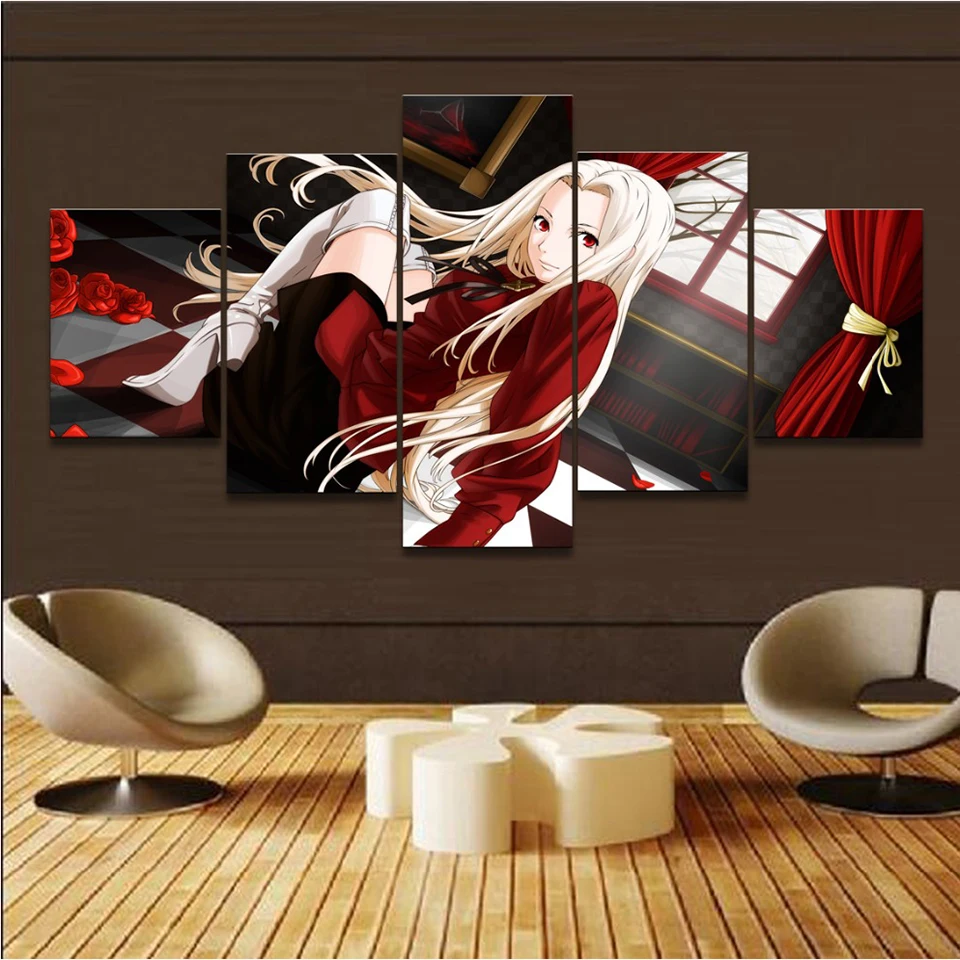 Домашний декор холст картины из 5 частей Fate Zero анимация настенные художественные