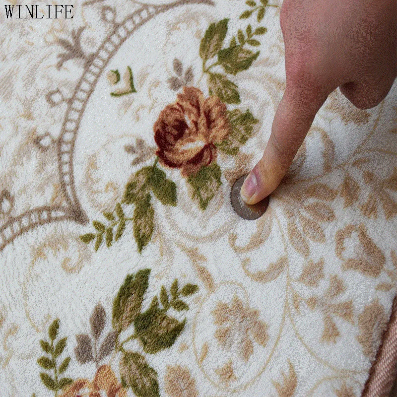WINLIFE ковер в европейском стиле для гостиной украшение большой зоны мягкий