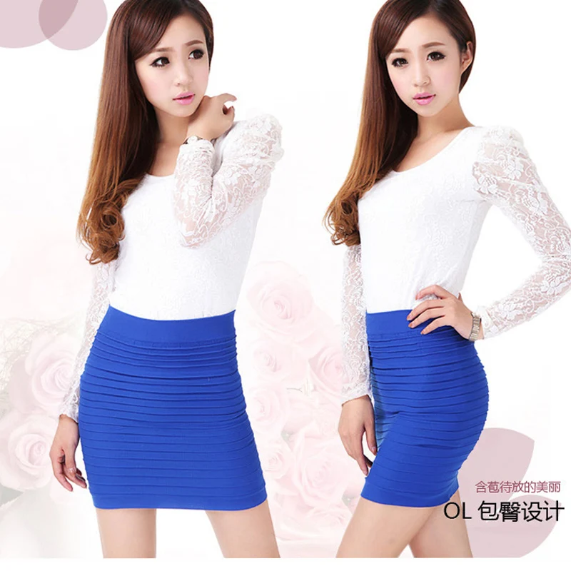 Новая мода весна лето женская юбка сексуальная тонкая офисная Дамская упаковка