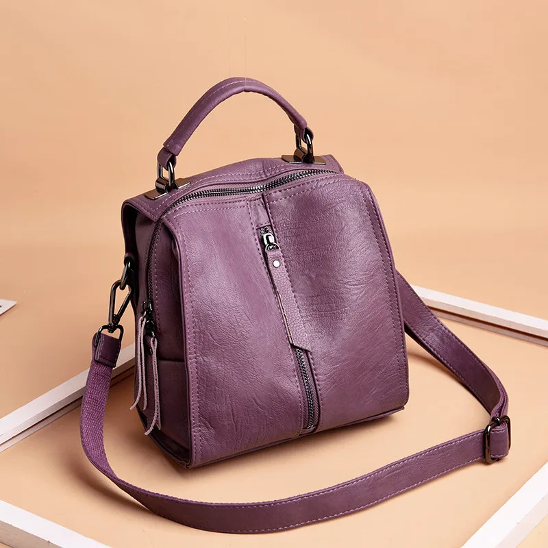 3-в-1 высокое качество женский рюкзак Винтаж Bolsa Mochila кожаный рюкзак студентам школьная сумка рюкзак для девочек-подростков