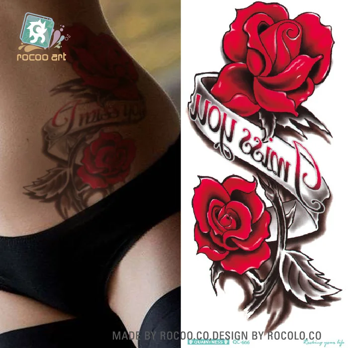 Женское боди арт с цветами 20 х10 см|flash tatoo|tatoo stickerfake flash |