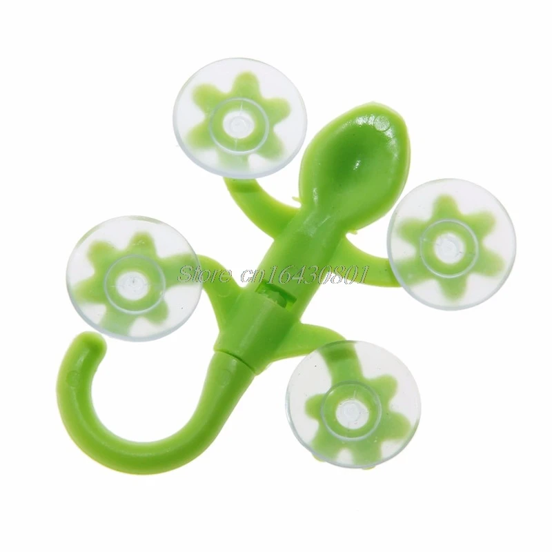 Gecko мощный пластиковый с четырьмя всасываемыми фотоэлементами для ванной комнаты S08 оптовая продажа и