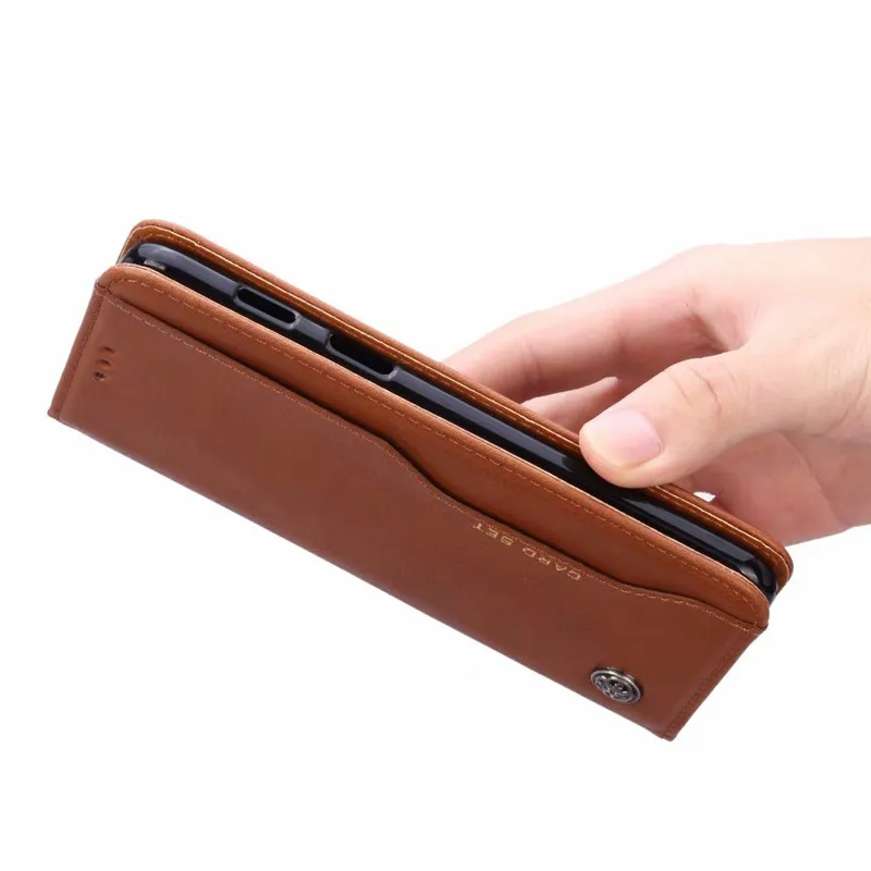 For Oneplus 6 6T 7 7T Luxury High Quality Wallet With Card Slot Magnetic Flip Cover Leather Case One Plus 8 Pro Phone Cases|case for sony xperia|case