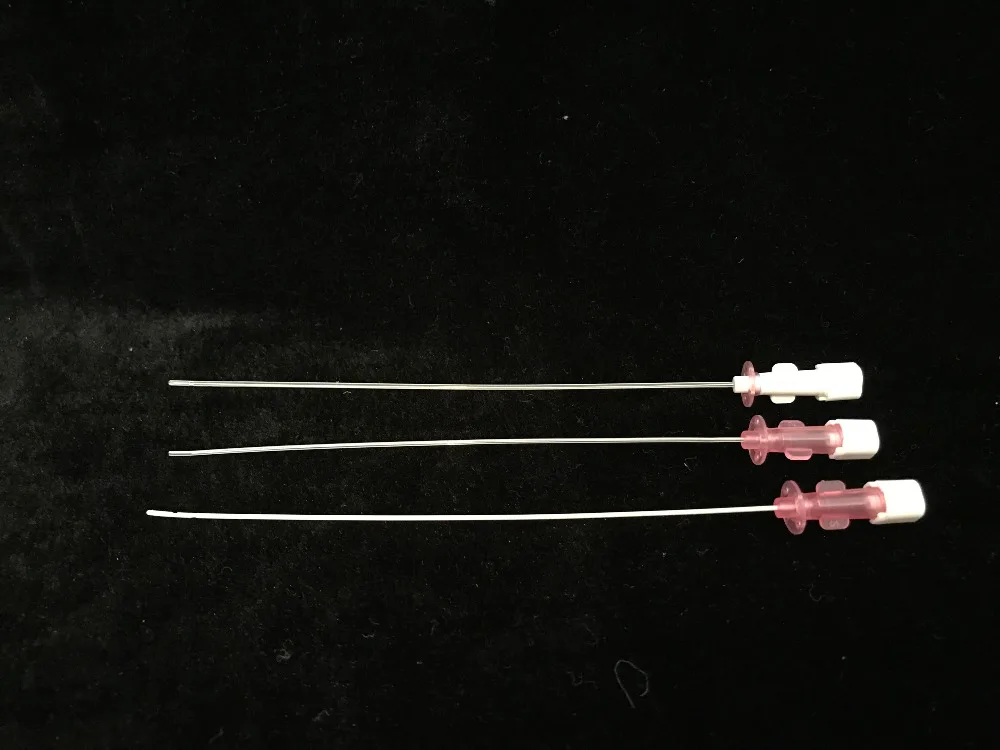 

Cat Catheter 3Fr*12CM (0.D.=1.0MM)-Clear Type with Stylet, Closed End for Retaine Purpose, 10PCS/Pack