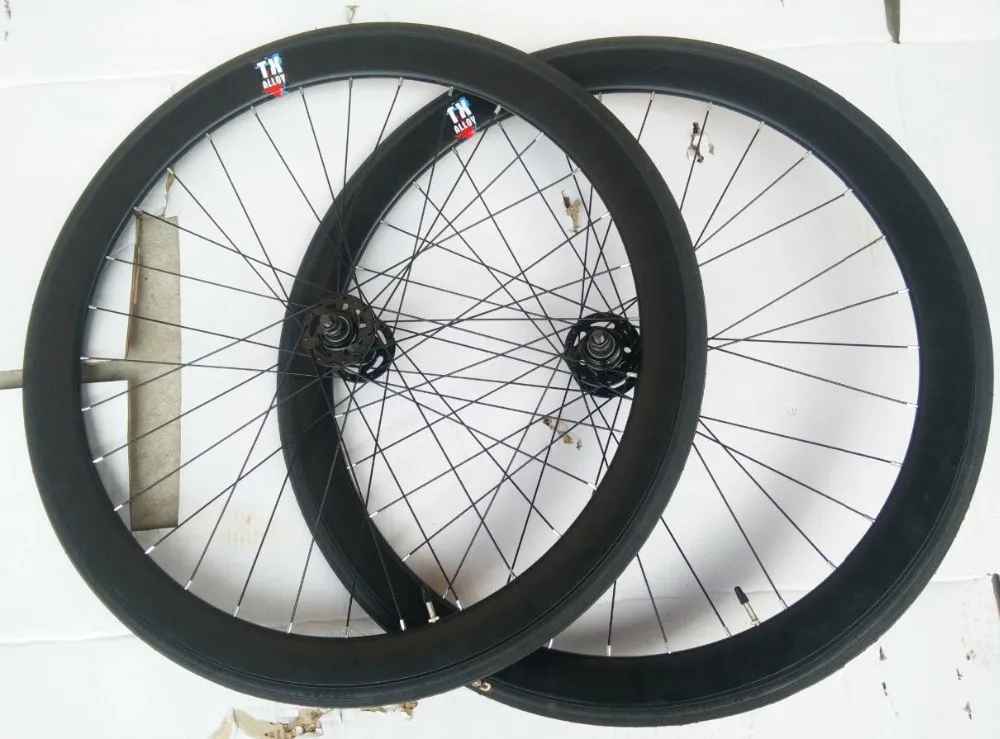 Алюминиевый велосипед часть 700C fixed gear колеса велосипеда, мяч концентраторы, 40 мм 700C* 23 шины fixed gear велосипедных колес